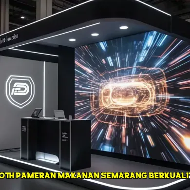 booth pameran makanan semarang berkualitas